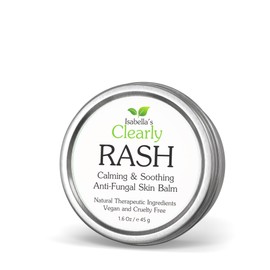 Isabella's Clearly RASH, Bálsamo Calmante para la Piel, Ayuda a Aliviar la Picazón, las Erupciones Cutáneas y la Piel Seca Irritada | Producto Natural