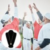 12 Pcs Baseball Championship Rings & Trophy Display Set