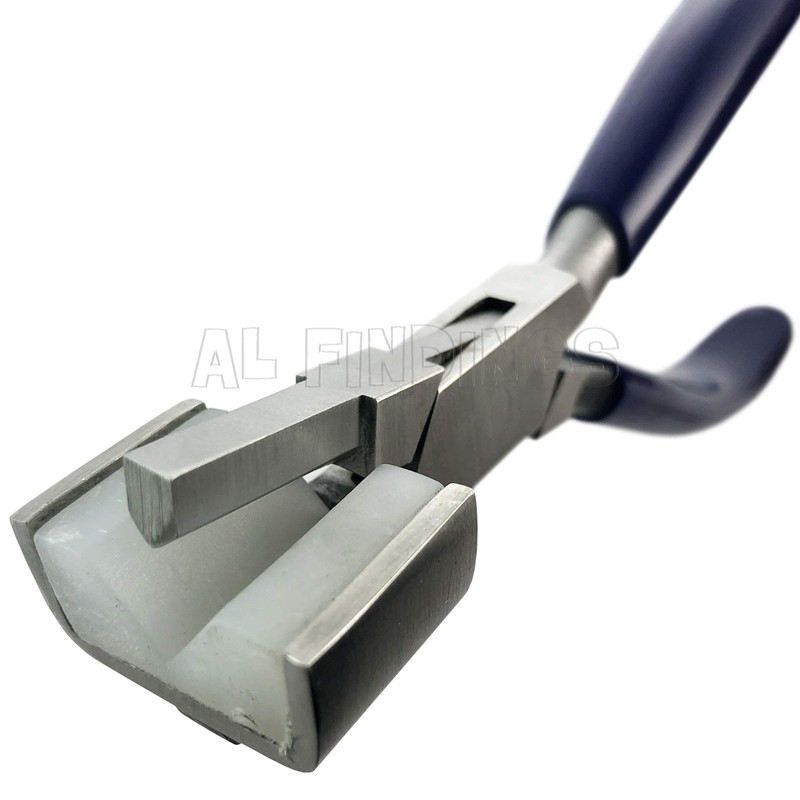 V Shape Nylon Jaw Plier : Forming Curve Bending Closing