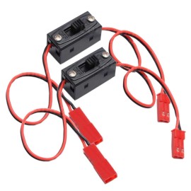 ShareGoo 2 Pack On/Off Power Switch Battery Receiver JST Connector Compatible...