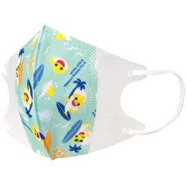 スケーター(Skater) 子供用 不織布 マスク 立体 三層構造 7枚入り 対象年齢4才から ベイビーシャーク 23 MSKS3N-A