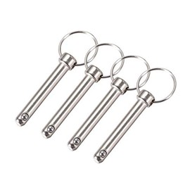 uxcell Quick Release Pin 8mmX50mm Marine Hardware for Boat Bimini Top Deck Hinge 4Pcs