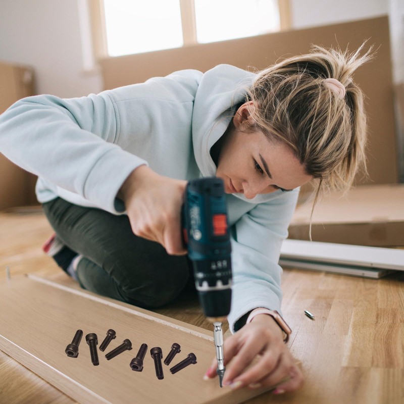 HARFINGTON 2pcs Hex Head Wrench Drill Bit 3mm (H3) Metric