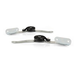 For Ford Pickup 1990 91 92 93 94 95 96 1997 Hood Hinge Driver and Passenger Side | Pair | Steel | Replacement For FO1236103, FO1236104 | 615343329291, F4TZ16826B, 615343329307, F4TZ16826A