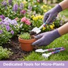Tazoueoo 10-Piece Garden Tool Set with Sturdy Carrying Case –