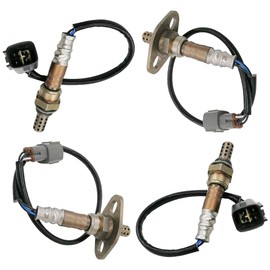 4Pcs 234-4169 234-4162 Oxygen Sensor Compatible with Toyota Tundra 2000-2002, Toyota Sequoia 2001-2004 4.7L 4WD O2 Sensor Upstream & Downstream