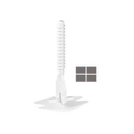 TTi LevelMax Tile Anti-Lippage and Spacing System - Intersection Stem Part C - 400 Pieces