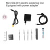 Electric Soldering Iron Kit Welding Supplies with Power Adapter SQ‑001