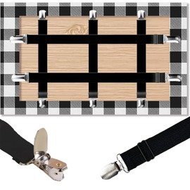 CUNGLIN Tablecloth Clips Clip Tablecloth Clips for Outdoor Tables Pack of 5, Tablecloth Clip Tablecloth Holder Elastic Bed Sheet Attachment for Bedding, Bed (Black)