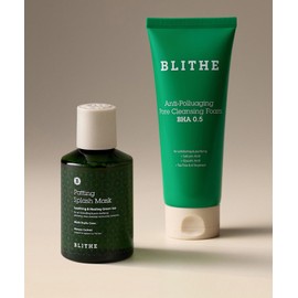 Blide Blyde Skin Trouble Instant Solution Set (Cleansing Pack Green 150ml + Cleansing Foam 150ml)