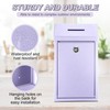 Yaocom Metal Donation Cash Box Collection Safe Suggestion Box with