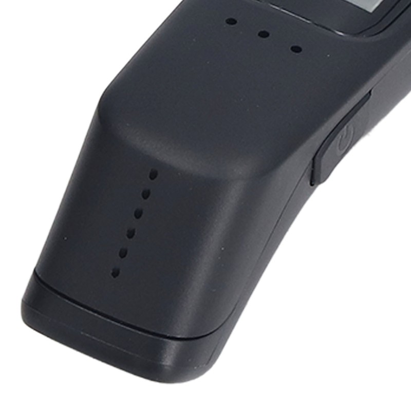 Breathalyzer Black Portable Mini Dustproof High Accuracy Rechargeable Blowing Special