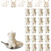 OSO OSITO MINI VELA RECUERDO BABY SHOWER BAUTIZO (PACK 20