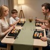 Pumtus 16 Piece Japanese Sushi Plate Set, Melamine Sushi Serving