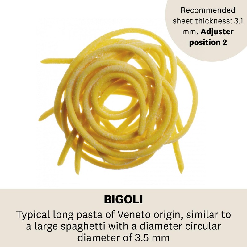 MARCATO Made in Italy Bigoli 150 Attachment for Atlas 150