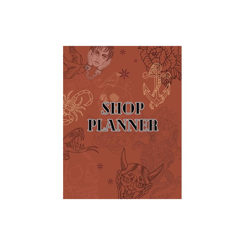 Tattoo Shop Appointment Book