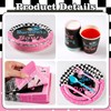 350 PCS Burnouts or Bows Gender Reveal Decorations for 50