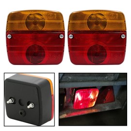 TEOV Rear Lights Trailer 2 x Trailer Lighting 4 Function 12 V Waterproof Car