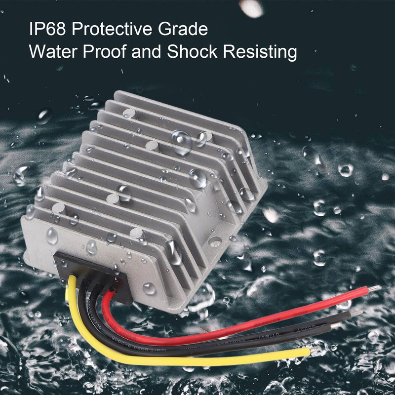 DC Voltage Converter, 12V 180W 15A Step Down Converter 72V