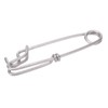 Closed Eye Fishing Clips Snap, Long Line Clips Snap Polished