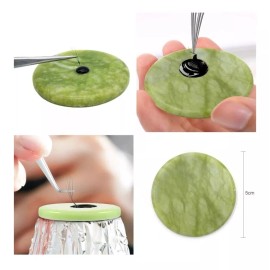 Barby Pink 6 Piedra Jade Para Pegamento Extensiones De Pestañas Mink1x1