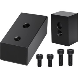 CWXEDN Front Seat Riser Spacer Lift compatible with Jeep Wrangler JL JLU 2018-UP,Gladiator JT 2020-UP,fixed 1-1/4" Blocks Jackers Recline, More Comfort for Tall People(1 seat) (1-1/4" Riser)