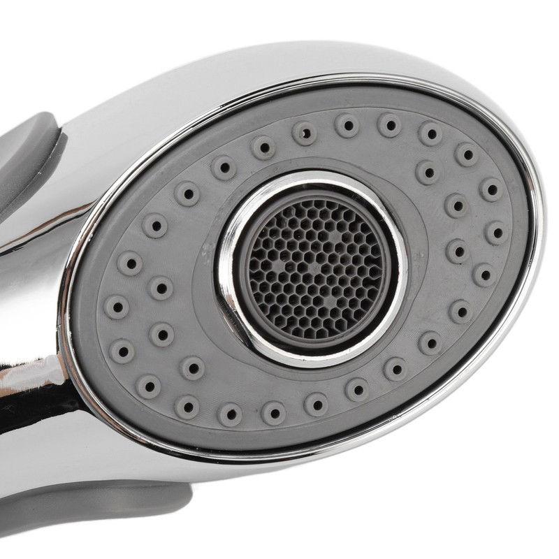 Handheld Shower Heads Silicone Massage Nozzle Ergonomic Handle with G1/2