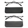 Viseng 2 Pairs Half Frame Reading Glasses for Women Men