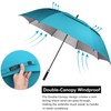 G4Free Windproof Golf Umbrella UV Protection 54 inch Auto Open