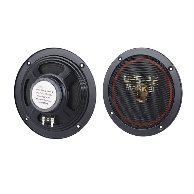 6in Car Coaxial Speaker High Fidelity Audio Stereo Bass Tweeters
