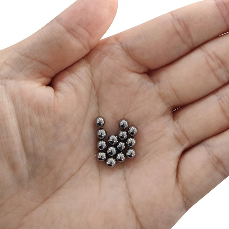 sourcing map Precision Balls 3/16" Solid Chrome Steel G10 for