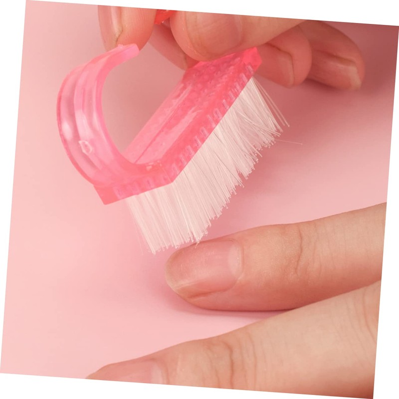 Ipetboom 12pcs Nail Art Brush Bristles Nail Brush for Cleaning