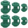 awm Trampoline End Caps Set Green Pack of 6 Protective