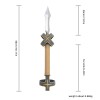 Jujutsu Kaisen Kamutoke Replica Staff - 1:1 Scale Cosplay PropColor: