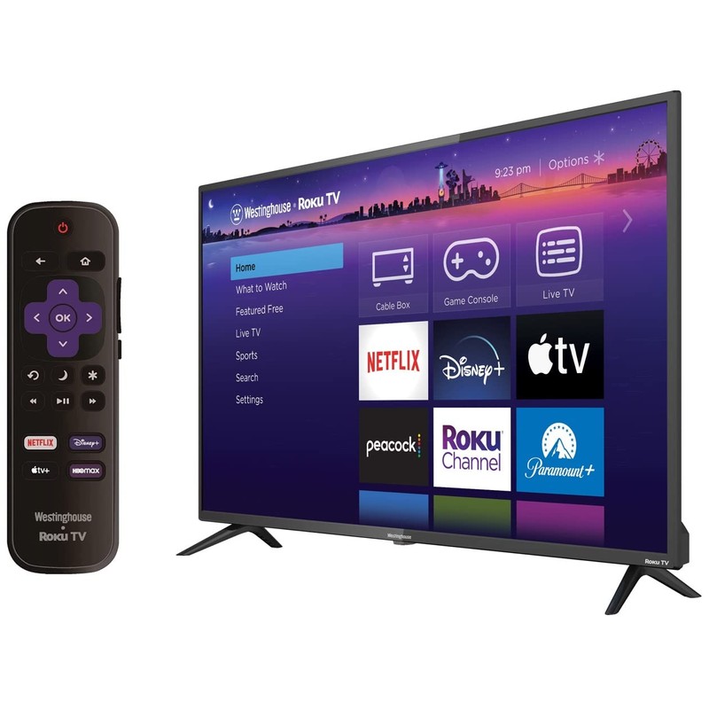 Replacement Remote Control for Westinghouse Roku TV's (New from Factory)