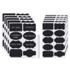 Unbranded Vinyl Reusable Chalkboard Labels for Pantry & Kitchen w/