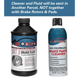 WEIZE Front Brakes Kit Ceramic Pads with hardware for Honda Accord 2003-2017, Civic 2013-2018, Element 03-11, CR-V 02-04, CR-Z 2016, ILX 14-15 Drilled and Slotted Brakes Rotors Replacement 31257