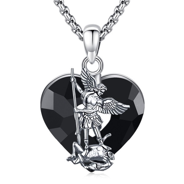 YueYuan Religious Saint Michael / Saint Christopher / Guadalupe Necklace