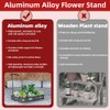 DHYGOTFUR Versatile Utility Wagon - Premium Aluminum Alloy Garden Cart