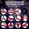 Poppstar Welding Magnets Small (Set of 2 Pcs) with 11.3