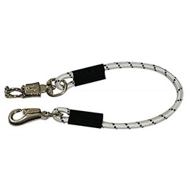 Showman 24" Bungee Cross Tie with Quick Release Panic Snap & Heavy Duty Bull Snap