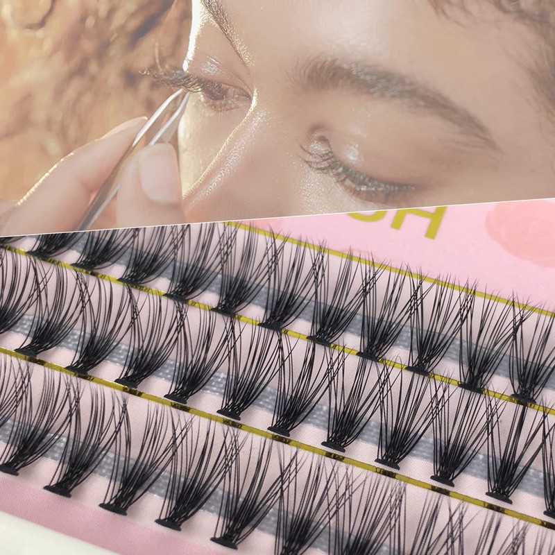 3 Boxes Eyelash Extensions 0.10mm C Curl 8mm-14mm Black Handmade