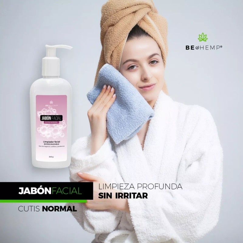 Beohemp Jabón Para Piel Madura Y Piel Normal Kit 2