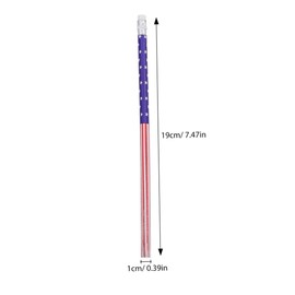 FRCOLOR 24pcs Flags Pencils for Sketching Supplies School Party Favors Safe Reliable for July Celebrations for Classroom Home Use