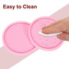sourcing map 4pcs Car Cup Coasters Universal PVC Car Cup