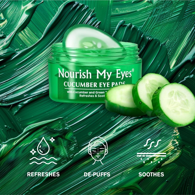 Fran Wilson NOURISH MY EYES Cucumber and Green Tea Pads