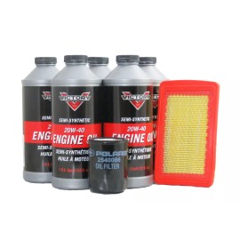 Victory 2003-2012 Victory 8-Ball Oil and Air Maintenance Kit