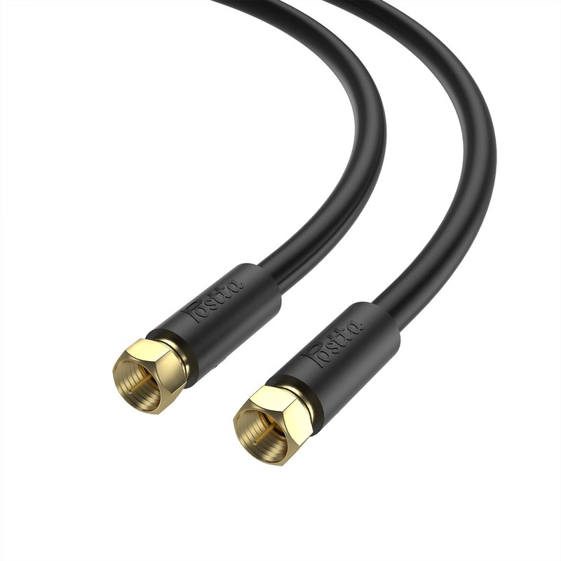Postta Coaxial Cable(40 Feet) Triple Shielded Digital RG6 Antenna Cable
