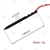 Gibot Men's Camping Tent Pegs Stakes Black, No