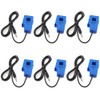SazkJere 6PCS SCT-013-000 100A 50mA Open Close Transformer Non-invasive Split